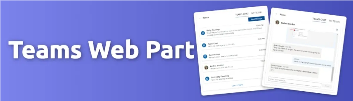 Teams Web Part