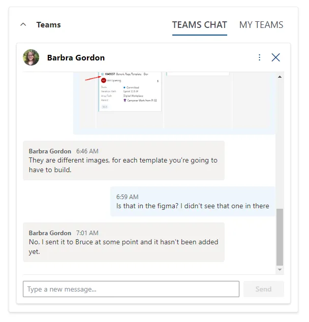 Teams Web Part